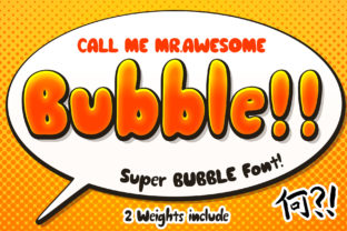 Awesome Bubble: The Font That Elevates Every Campaign