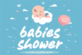 Babies Shower: A Display Font for Editorial Design