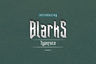 Blarks: A Display Font That Elevates Editorial Design