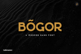 Bogor: A Display Font That Elevates Every DIY Project