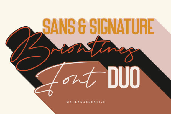 Briontines: A Display Font That Elevates Every Craft Project