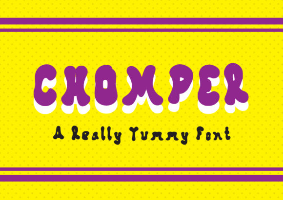 Chomper: The Bold Display Font That Elevates Your Digital Brand