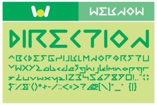 Direction: A Display Font for Modern Web Design
