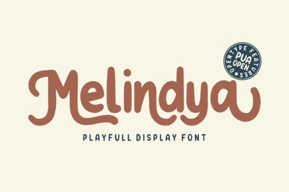 Discover the Magic of Melindya: A Display Font for Bold Digital Storytelling