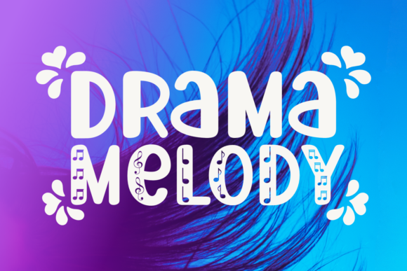 Drama Melody: The Ultimate Display Font for Creative Campaigns