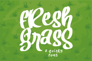 Fresh Grass: A Font That Breathes Life into Branding