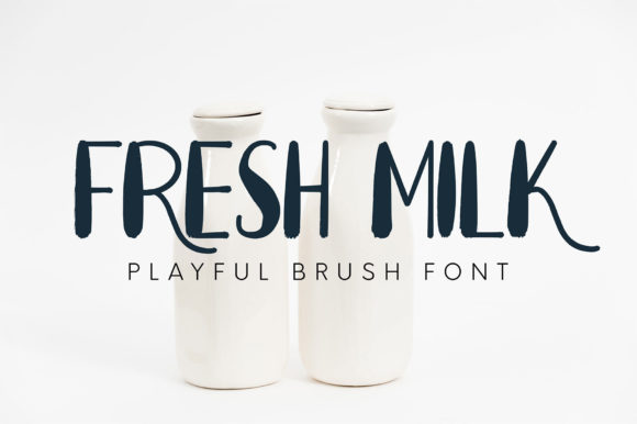 Fresh Milk: A Font That Elevates Your Brand’s Visual Story