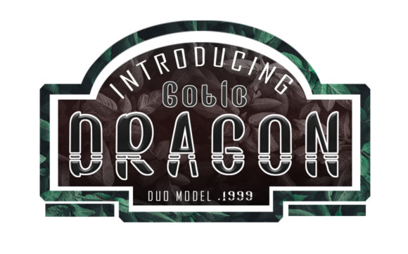 Gotic Dragon for Branding That Speaks Volumes