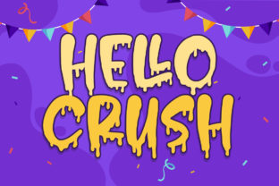 Hello Crush: A Playful Halloween Font for Creative Branding