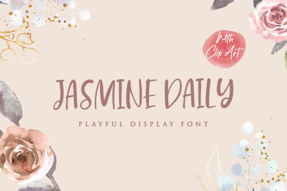 Jasmine Daily: A Playful Display Font for Dynamic Web Design