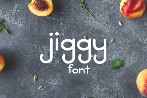Jiggy: A Handcrafted Display Font for Creative Crafters