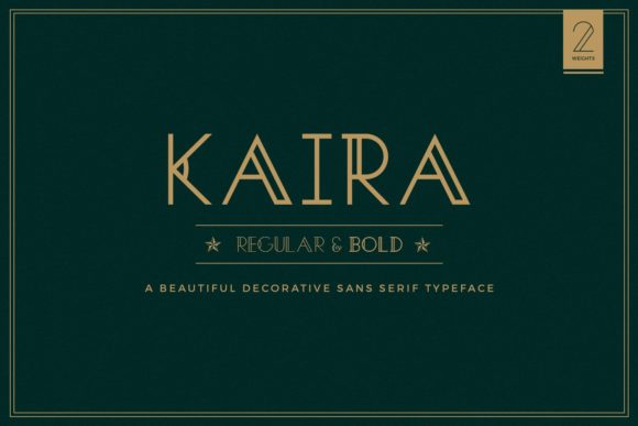 Kaira: A Versatile Display Font for Editorial Design