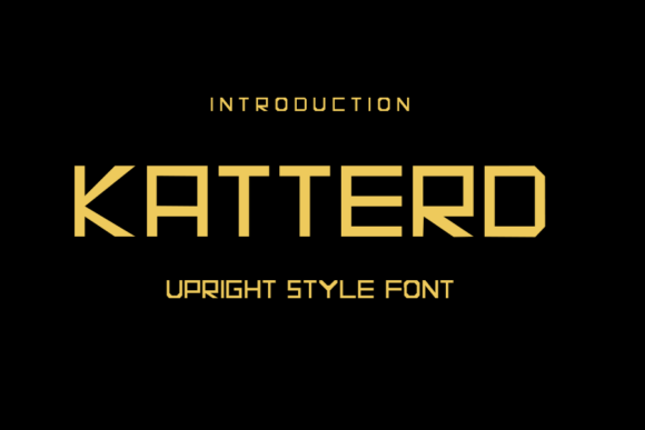 Katterd: A Display Font That Elevates Every Craft Project