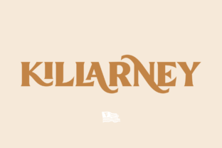 Killarney: A Bold Display Font for Impactful Digital Branding