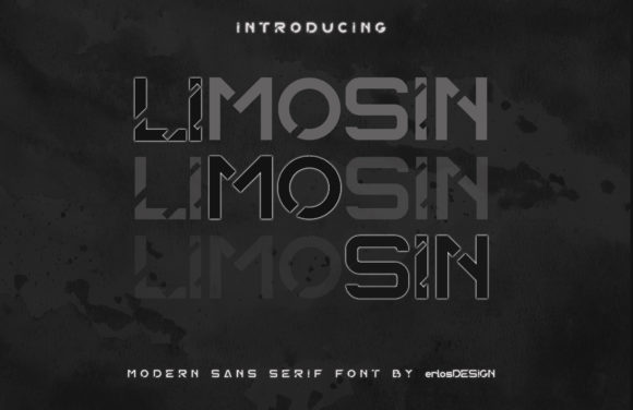 Limosin: A Display Font That Elevates Your Craft Projects