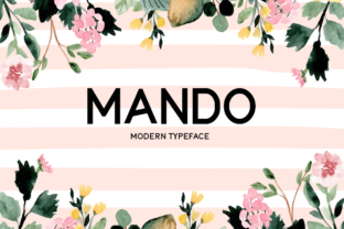 Mando: A Display Font for Modern Web Design and Branding