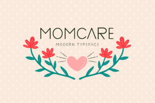 Momcare: A Timeless Display Font for Elegant Branding