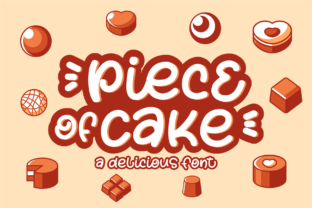 Piece of Cake: A Display Font for Creative Editorial Design