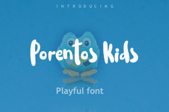Porentos Kids: A Playful Font for Creative Makers