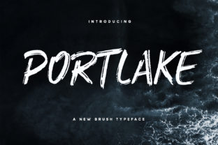 Portlake: A Bold Display Font for Web Designers and Brand Creators