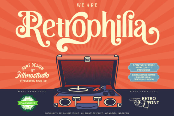Retrophilia: A Vintage Font for Campaigns That Stand Out