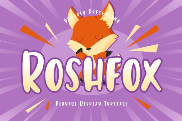 Roshfox: A Playful Font That Elevates Branding for Child-Focused Businesses