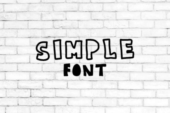 Simple: A Display Font for Editorial Elegance and Readability