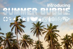 Summer Bubble: The Font That Brings Summer Energy to Every Campaign