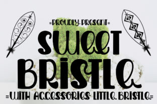 Sweet Bristle: A Display Font That Elevates Your Crafting Projects