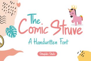 The Comic Struve: A Friendly Display Font for Creative Projects